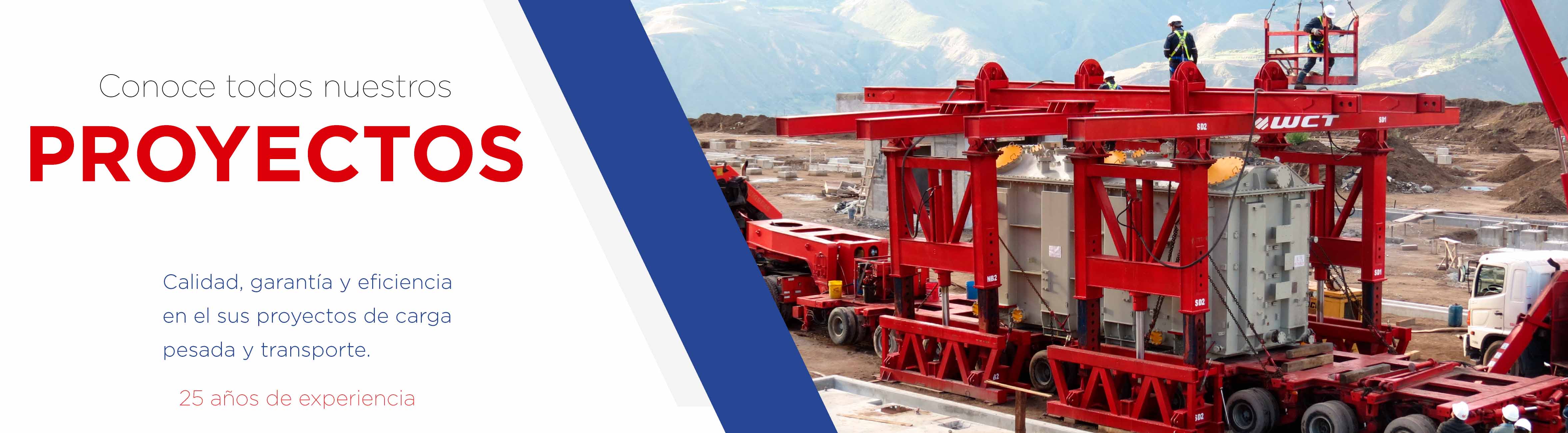 proyectos de transporte pesado